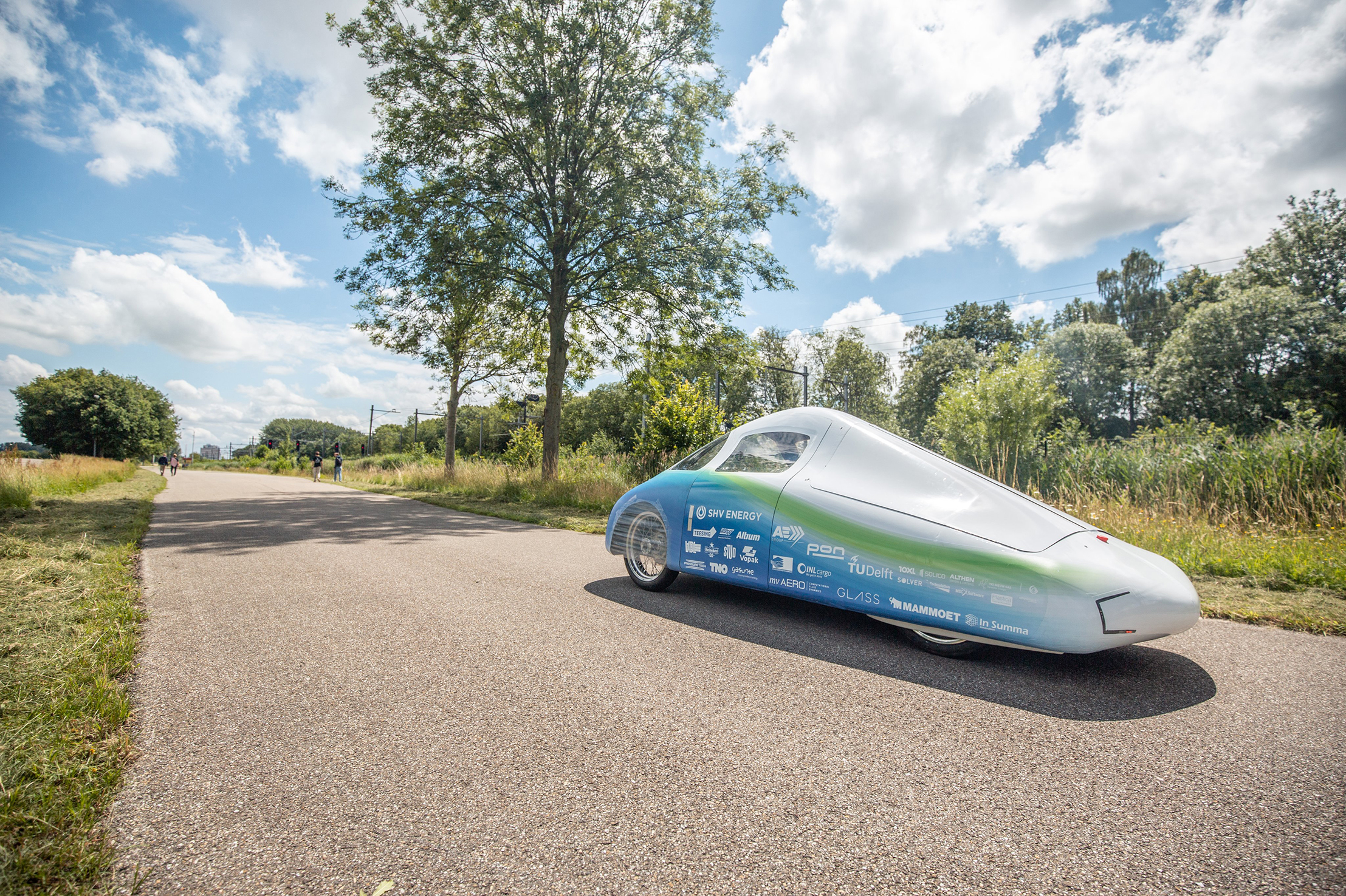Eco-Runner Team Delft's latest vehicle